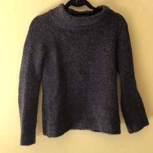 Black fuzzy sweater by Moth (Anthropologie)